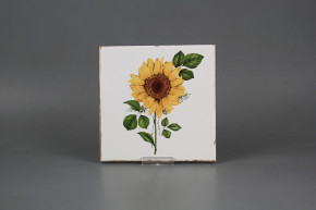 Forli Blanco Wandfliese 15x15cm Sonnenblumen