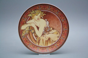Hängeteller 19cm Alfons Mucha - In Love