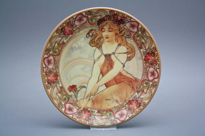 Hängeteller 19cm Alfons Mucha - Dreaming č.1
