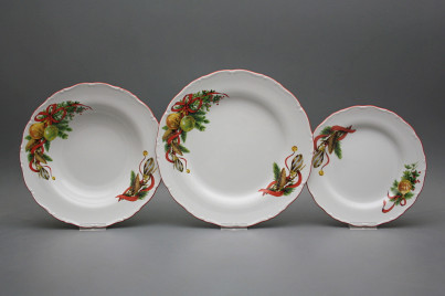 Tellerset Ofelie Weihnachtsschmuck 18teiliges DCL č.1
