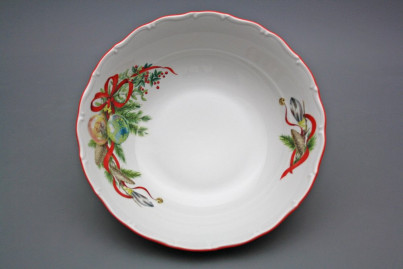 Tiefe Schüssel 25cm Ofelie Weihnachtsschmuck DCL č.1