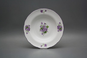 Tiefer Teller 23cm Ofelie Veilchen GFL