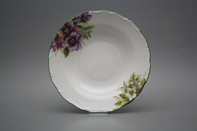 Tiefer Teller 23cm Ofelie Stiefmütterchen DZL č.1