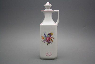 Karaffe kantig 0,7l Iris Bouquet RL č.1