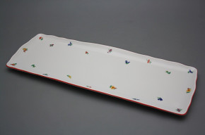 Viereckige Platte 45cm Rokoko Streuer ACL