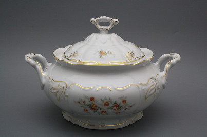 Suppenschüssel 3,5l Marie Louise Teerosen GL LUX č.1