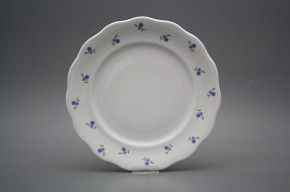 Flacher Teller 24cm Alaska Vergissmeinnicht ABB Streuer