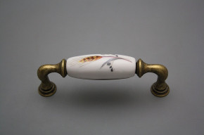 Rustikaler Griff 96mm Getreide