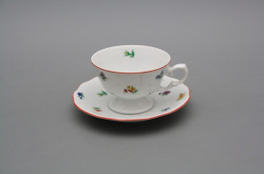 Moccatasse 0,1l und Untertasse Alaska Streuer CL