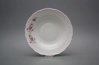 Tiefer Teller 22cm Ofelie Rosarote Rosen HRL č.1
