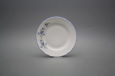 Dessertteller 17cm Ofelie Hellblaue Rosen HAL č.1
