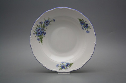 Tiefer Teller 22cm Ofelie Kornblumen CAL č.1