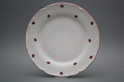 Flacher Teller 26cm Ofelie Marienkäfern ACL č.1