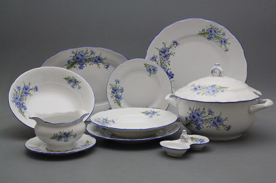 Tafelservice Ofelie Kornblumen 25teiliges CAL č.1