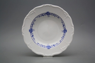 Tiefer Teller 23cm Marie Louise Royal Blue BB č.1