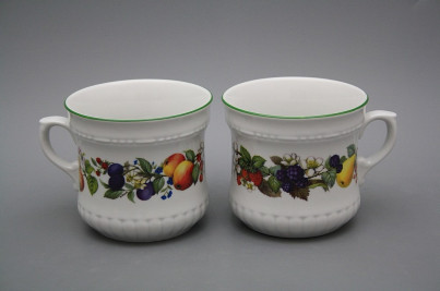 Perlen-Kaffeetasse groß 0,37l Obstgarten ZL č.1