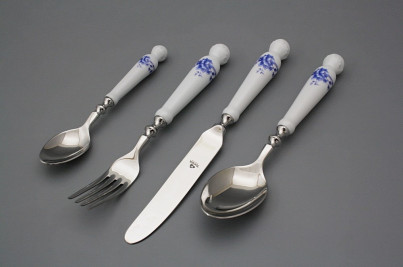 Besteck Set Bohemia 1987 Royal Blue BB 4teilig č.1