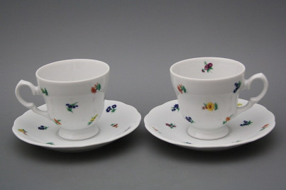 Kaffeetasse 0,2l und Untertasse Alaska Streuer BB č.1