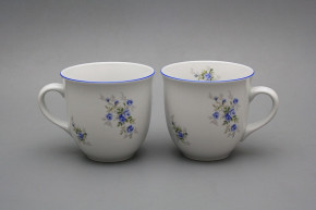 Tasse Mirek 0,4l Hellblaue Rosen AL