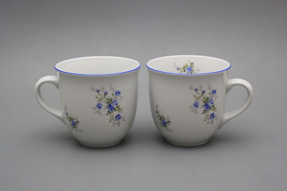 Tasse Mirek 0,4l Hellblaue Rosen AL č.1