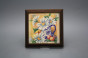 Bild 18cm Blue Gingham Flowers kTHB č.3