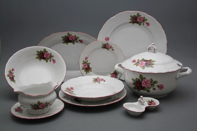 Tafelservice Ofelie Rose Elizabeth 25teiliges CRL č.1