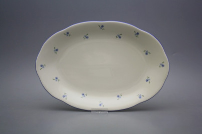 Oval 33cm Alaska ECRU Vergissmeinnicht AAL Streuer č.1
