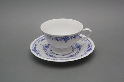 Teetasse 0,18l und Untertasse Marie Teresa Royal Blue BB č.1