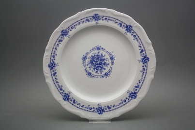 Runde flache Schüssel 32cm Maria Teresa Royal Blue BB č.1