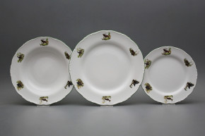 Tellerset Ofelie Jägern 12teiliges AZL
