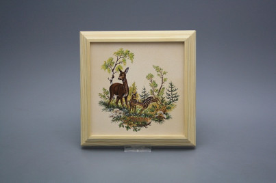 Bild 18cm Reh mit Kitz kPBB č.1