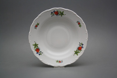 Tiefer Teller 23cm Ofelie Strawberry ABB č.1