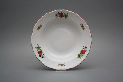 Tiefer Teller 23cm Ofelie Strawberry ACL č.1
