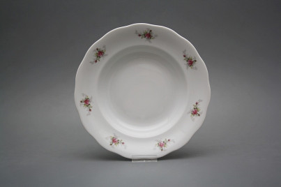 Tiefer Teller 23cm Alaska Rosarote Rosen ABB č.1