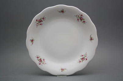 Runde flache Schüssel 32cm Alaska Rosarote Rosen ABB č.1