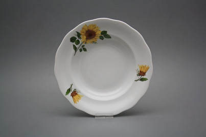 Tiefer Teller 23cm Alaska Sonnenblumen CBB č.1
