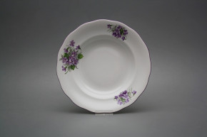 Tiefer Teller 23cm Alaska Veilchen CFL