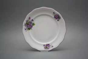 Flacher Teller 24cm Alaska Veilchen CFL