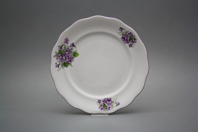 Flacher Teller 24cm Alaska Veilchen CFL č.1