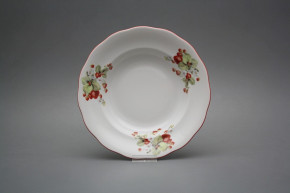 Tiefer Teller 23cm Alaska Erdbeeren CCL