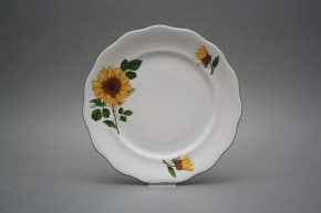 Flacher Teller 24cm Alaska Sonnenblumen CZL