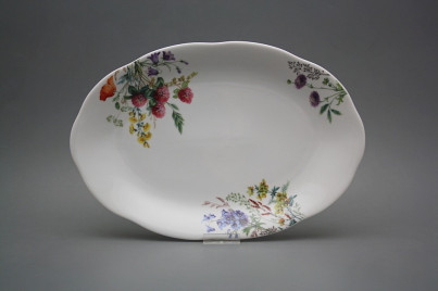 Oval 33cm Alaska Blumenwiese CBB č.1