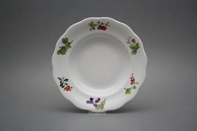 Tiefer Teller 23cm Alaska Waldbeeren ABB č.1