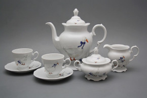 Kaffeeset Alaska Gänse 15teiliges BB