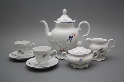 Kaffeeset Alaska Gänse 15teiliges ML č.1