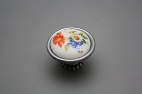 Rustikaler Handgriff Bohemia 40mm Feldblumen FV