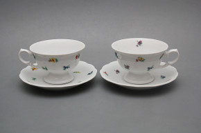 Teetasse 0,2l und Untertasse Alaska Streuer BB