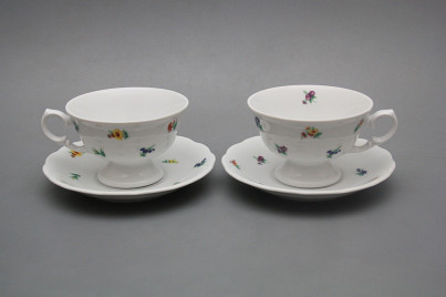 Teetasse 0,2l und Untertasse Alaska Streuer BB č.1