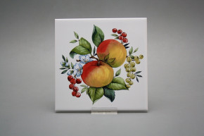 Fliese 15x15cm Apple hellgrau glänzend