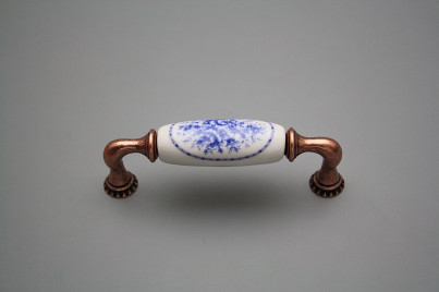 Rustikaler Handgriff Bohemia 96mm Royal Blue CU č.1